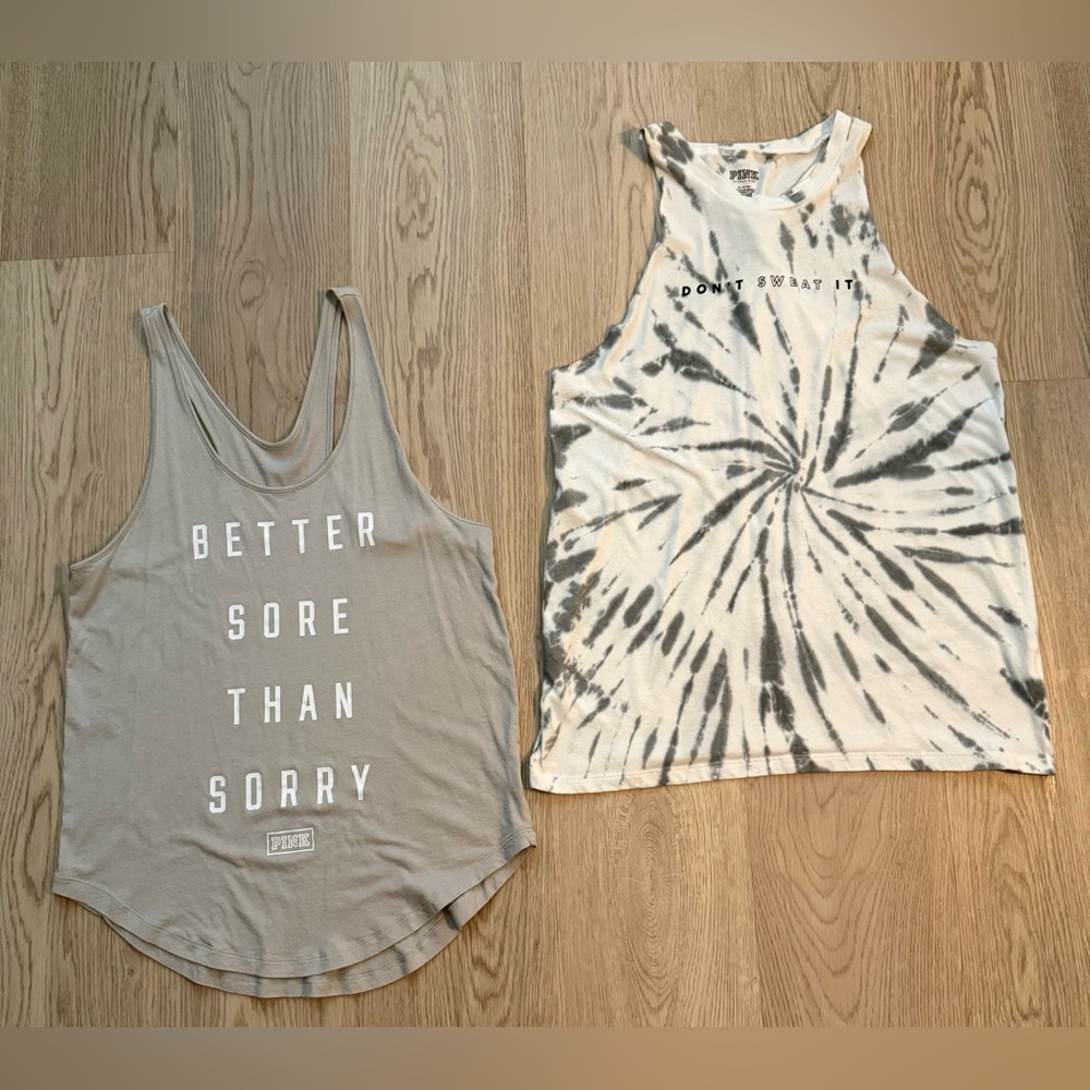 PINK Victoria's Secret Fitness Tank Tops